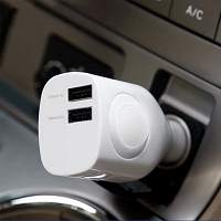 Dual USB Wall and Car Charger