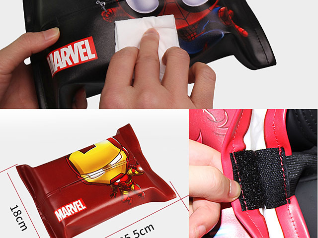 Marvel Series Car Hanging Tissue Box Cover