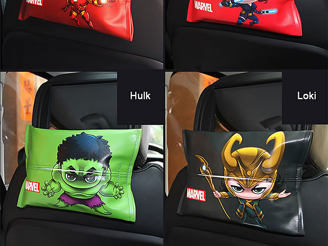 Marvel Series Car Hanging Tissue Box Cover