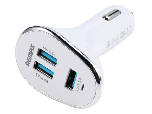 REMAX 3 USB Car Charger - Total 6.3A