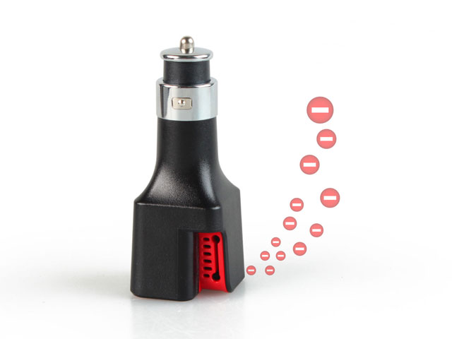 Car Air Purifier with Dual USB Car Charger