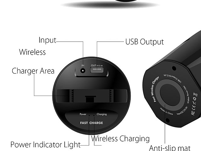 Car Cup Wireless Charger