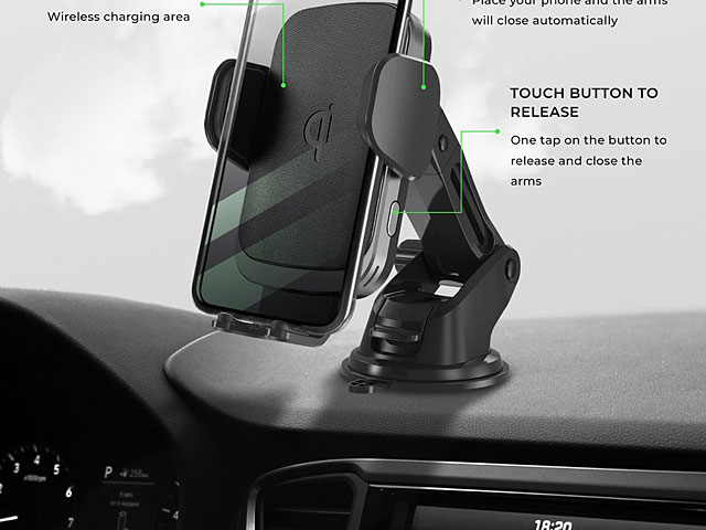Auto Touch II Wireless Car Charger