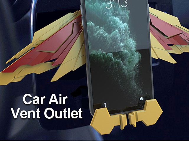 Iron Mechanical Wings Wireless Charger